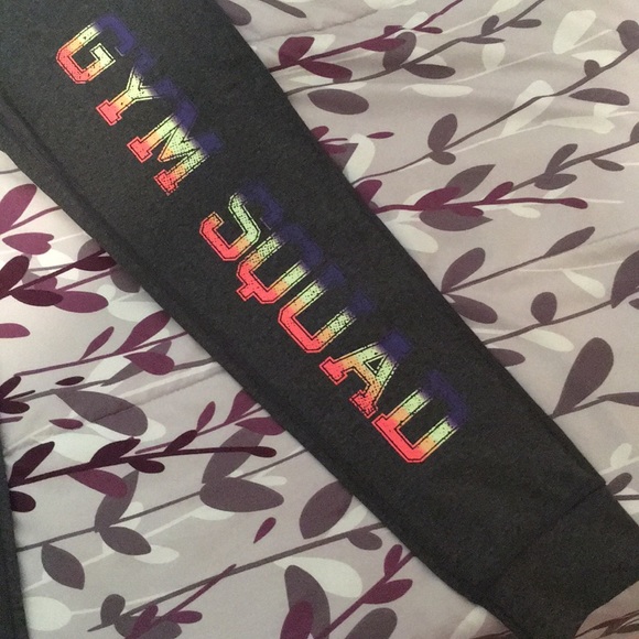 NEW Material Girl Active Yoga Bottoms “Gym Squad” - Picture 2 of 6